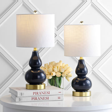 Anya 20.5" Mini Glass LED Table Lamp